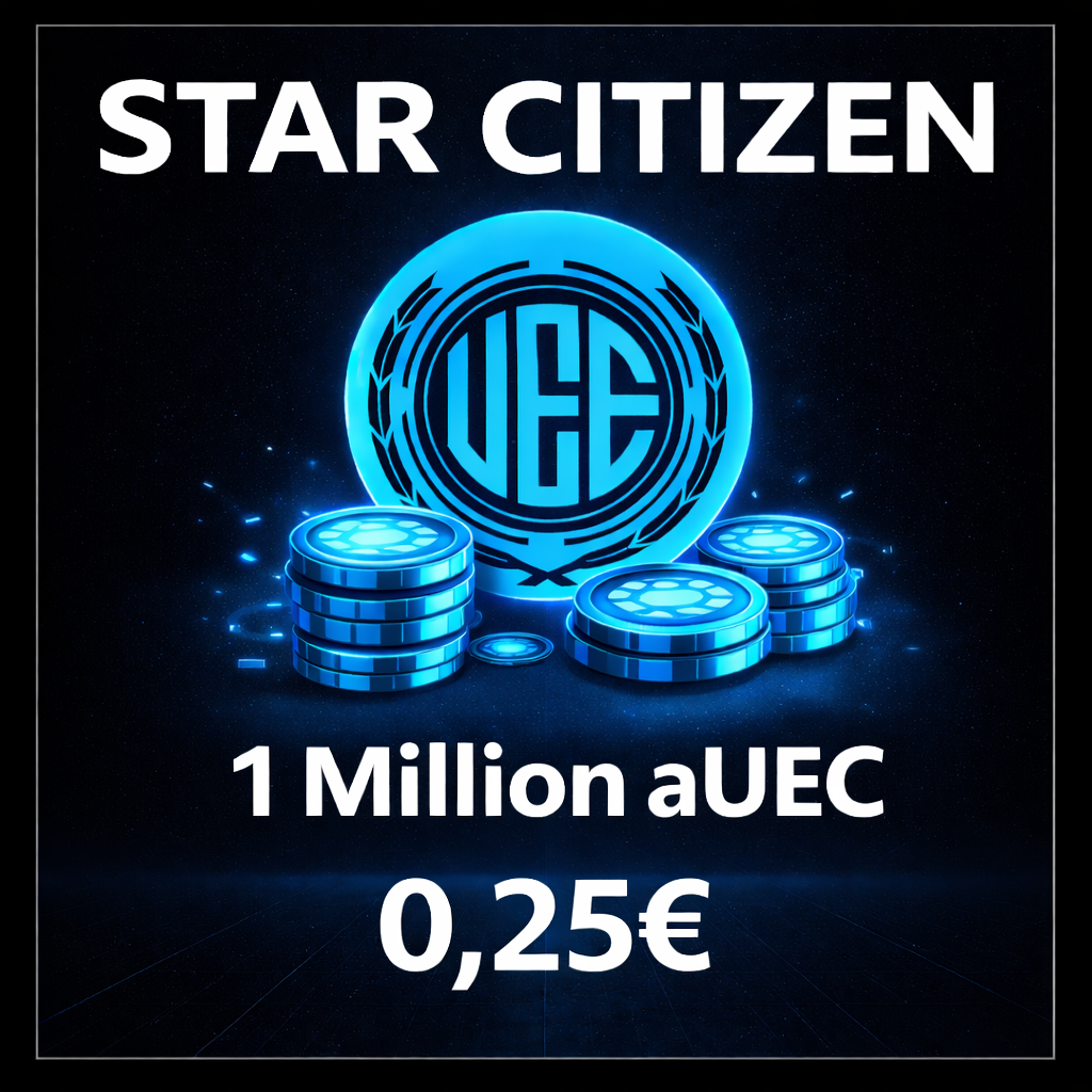 🟢 Pack Recruit - 1 000 000 aUEC Parfait pour commencer